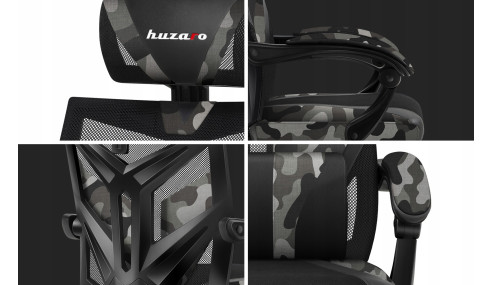 FOTEL GAMINGOWY obrotowy komputerowy biurowy PODNÓŻEK Krzesło dla Gracza