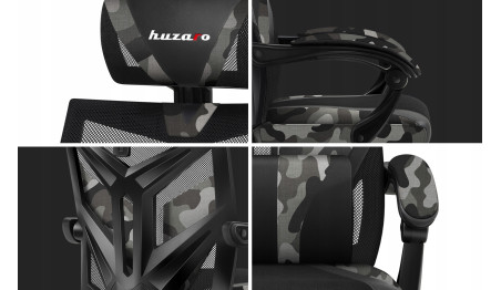 FOTEL GAMINGOWY obrotowy komputerowy biurowy PODNÓŻEK Krzesło dla Gracza