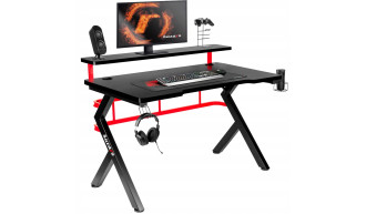 Biurko Gracza Stolik Gamingowy Nadstawka/Półka na Monitor Huzaro Hero 5.0