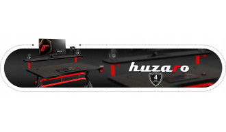Biurko Gracza Stolik Gamingowy Nadstawka/Półka na Monitor Huzaro Hero 5.0 2