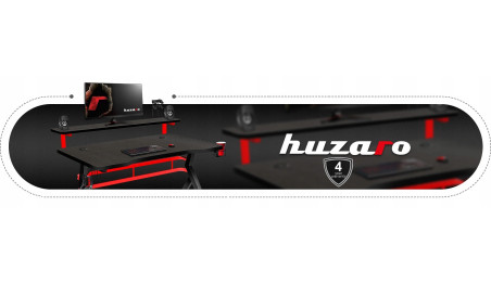 Biurko Gracza Stolik Gamingowy Nadstawka/Półka na Monitor Huzaro Hero 5.0