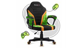 FOTEL GAMINGOWY DLA DZIECKA GRACZA DZIECIĘCY 2