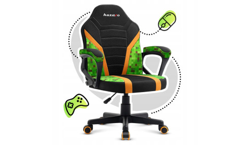 FOTEL GAMINGOWY DLA DZIECKA GRACZA DZIECIĘCY