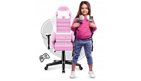 FOTEL GAMINGOWY DLA DZIECKA GRACZA DZIECIĘCY