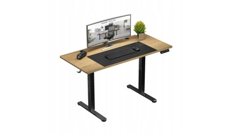 BIURKO GAMINGOWE ELEKTRYCZNE KOMPUTEROWE STOLIK DLA GRACZA REGULACJA