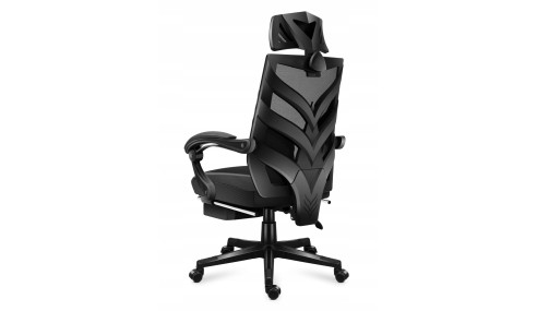 FOTEL GAMINGOWY obrotowy komputerowy biurowy PODNÓŻEK Krzesło dla Gracza