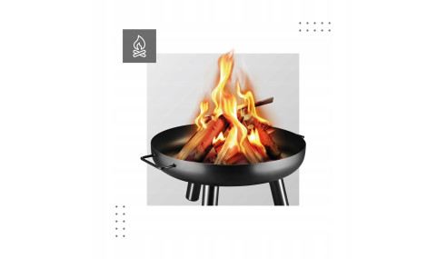 PALENISKO OGRODOWE 60CM OGNISKO GRILL WYSOKIE BBQ