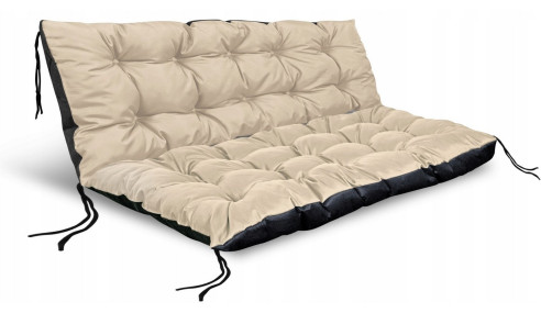 PODUSZKA NA ŁAWKĘ OGRODOWĄ HUŚTAWKĘ LEŻAK TARAS FOTEL 120x40cm WODOODPORNA