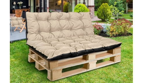 PODUSZKA NA ŁAWKĘ OGRODOWĄ HUŚTAWKĘ LEŻAK TARAS FOTEL 120x40cm WODOODPORNA