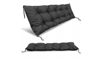 PODUSZKA NA ŁAWKĘ OGRODOWĄ HUŚTAWKĘ LEŻAK TARAS FOTEL 120x40cm WODOODPORNA