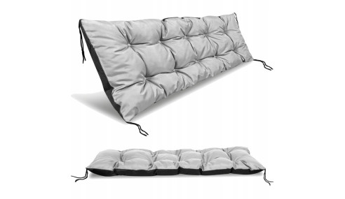 PODUSZKA NA ŁAWKĘ OGRODOWĄ HUŚTAWKĘ LEŻAK TARAS FOTEL 120x40cm WODOODPORNA