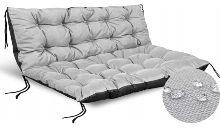 PODUSZKA NA ŁAWKĘ OGRODOWĄ HUŚTAWKĘ LEŻAK TARAS FOTEL 120x80cm WODOODPORNA