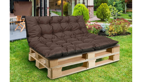 PODUSZKA NA ŁAWKĘ OGRODOWĄ HUŚTAWKĘ LEŻAK TARAS FOTEL 120x80cm WODOODPORNA