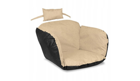 PODUSZKA NA HUŚTAWKĘ FOTEL WISZĄCY BOCIANIE GNIAZDO 112cm WODOODPORNA