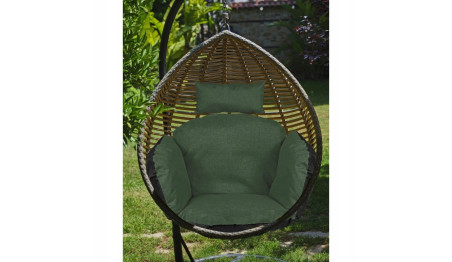 PODUSZKA NA HUŚTAWKĘ FOTEL WISZĄCY BOCIANIE GNIAZDO 112cm WODOODPORNA