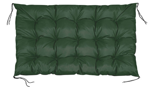 Poduszka ogrodowa 120/80 cm + 120/40 cm na ławkę palety wodoodporna zielona