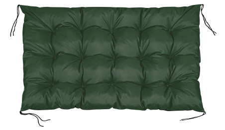 Poduszka ogrodowa 120/80 cm + 120/40 cm na ławkę palety wodoodporna zielona