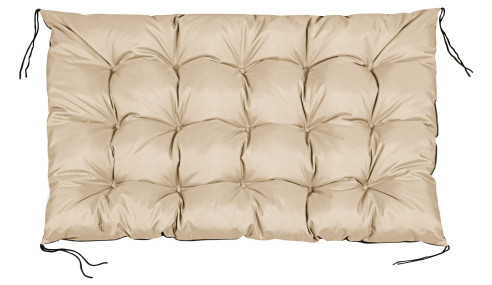 Poduszka ogrodowa 120/80 cm + 120/40 cm na ławkę palety wodoodporna beżowy