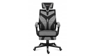 FOTEL GAMINGOWY obrotowy komputerowy biurowy PODNÓŻEK Krzesło dla Gracza 2