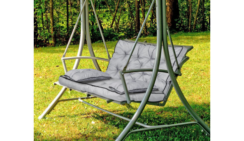 Zestaw ogrodowy wysoki bok z lamówką 100x60x50 cm szary