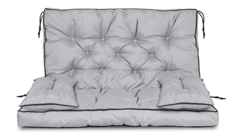 Zestaw ogrodowy wysoki bok z lamówką 100x60x50 cm szary