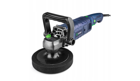 POLERKA SAMOCHODOWA MIMOŚRODOWA 2300W SZLIFIERKA Z REGULACJĄ OBROTÓW ZESTAW