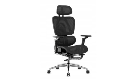 FOTEL GAMINGOWY ERGONOMICZNY KRZESŁO GRACZA KOMPUTEROWE PODNÓŻEK HUZARO