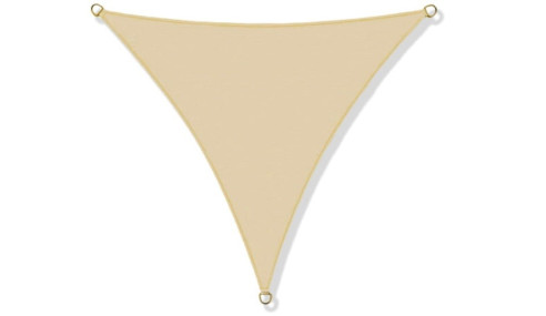 Żagiel przeciwsłoneczny wodoodporny codura 3x3x3m beżowy