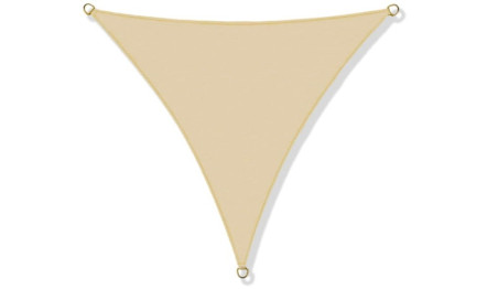 Żagiel przeciwsłoneczny wodoodporny codura 3x3x3m beżowy