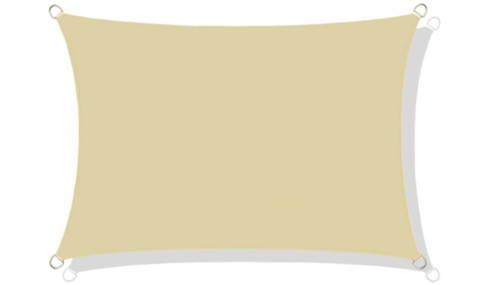 Żagiel przeciwsłoneczny wodoodporny codura 3x2m beżowy