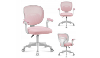 FOTEL BIUROWY OBROTOWY DZIECIĘCY KRZESŁO BIURKOWE DLA DZIECKA