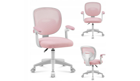 FOTEL BIUROWY OBROTOWY DZIECIĘCY KRZESŁO BIURKOWE DLA DZIECKA