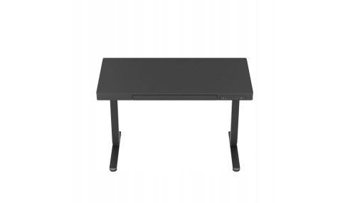 ELEKTRYCZNE BIURKO GAMINGOWE ERGONOMICZNE STOLIK GRACZA REGULACJA CZARNE