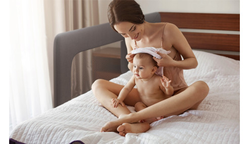 Barierka Zabezpieczająca Ochronna Bramka do łóżka 150cm TULANO