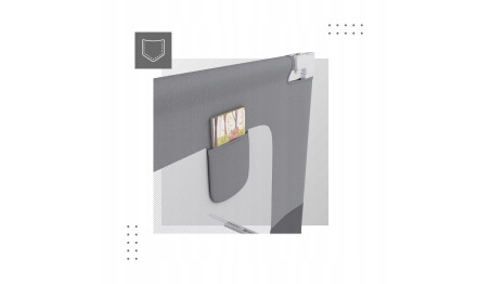 Barierka Zabezpieczająca Ochronna Bramka do łóżka 180x70 cm TULANO