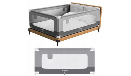 Barierka Zabezpieczająca Ochronna Bramka do łóżka 160x70 cm TULANO
