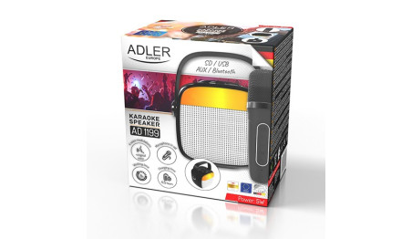 Głośnik do karaoke z mikrofonem - SD/USB/AUX/Bluetooth