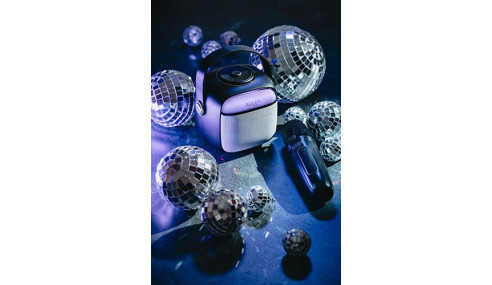 Głośnik do karaoke z mikrofonem - SD/USB/AUX/Bluetooth