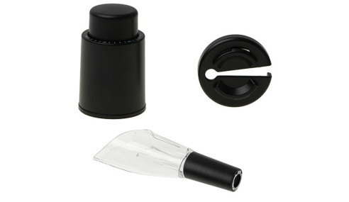 Elektryczny otwieracz do wina - zestaw