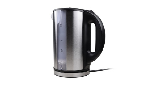 Elektryczny Czajnik Metalowy Kuchenny 1,7L Duża Moc 2200W Adler