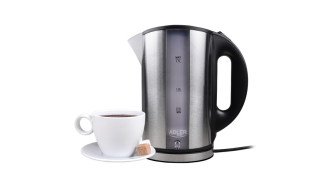 Elektryczny Czajnik Metalowy Kuchenny 1,7L Duża Moc 2200W Adler