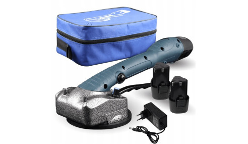 PRZYSSAWKA WIBRUJĄCA Do Układania Płytek Aumulatorowa TORBA 2x AKU 12V