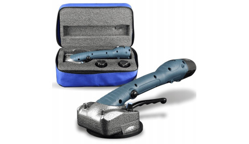 PRZYSSAWKA WIBRUJĄCA Do Układania Płytek Aumulatorowa TORBA 2x AKU 12V