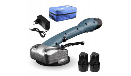 PRZYSSAWKA WIBRUJĄCA Do Układania Płytek Aumulatorowa TORBA 2x AKU 12V