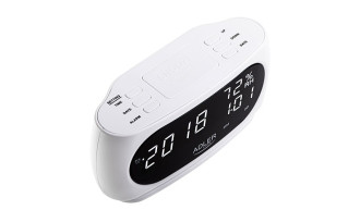 Zegar - Budzik z pomiarem temperatury i wilgotności 2