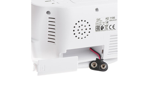 Zegar - Budzik z pomiarem temperatury i wilgotności