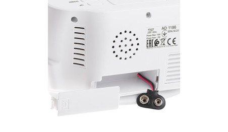 Zegar - Budzik z pomiarem temperatury i wilgotności