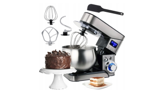 ROBOT PLANETARNY DO CIASTA LCD 2000W 5L 3 Mieszadła Kuchenny Zestaw Camry