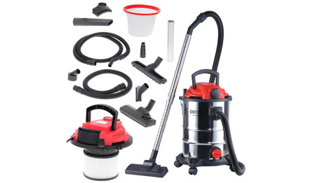 ODKURZACZ PRZEMYSŁOWY CAMRY 3400W MOCNY 25L