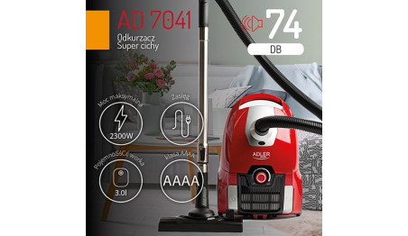 ODKURZACZ PRZEMYSŁOWY CAMRY 3400W MOCNY 25L